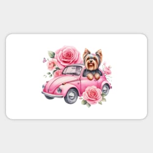 Cute Yorkie Sticker